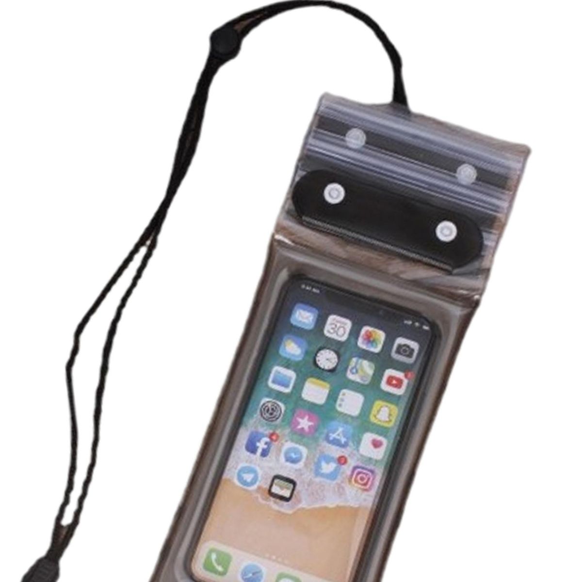 Waterproof Phone Bag Universal Phone Water Resistant Bag Black