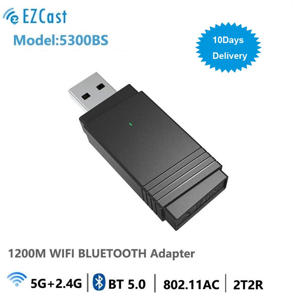 EZCAST 5300BS WIFI Bluetooth Adapter 1200M USB3.0 Ac 802.11