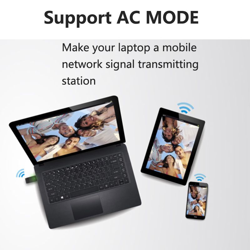 EZCAST 5300BS WIFI Bluetooth Adapter 1200M USB3.0 Ac 802.11