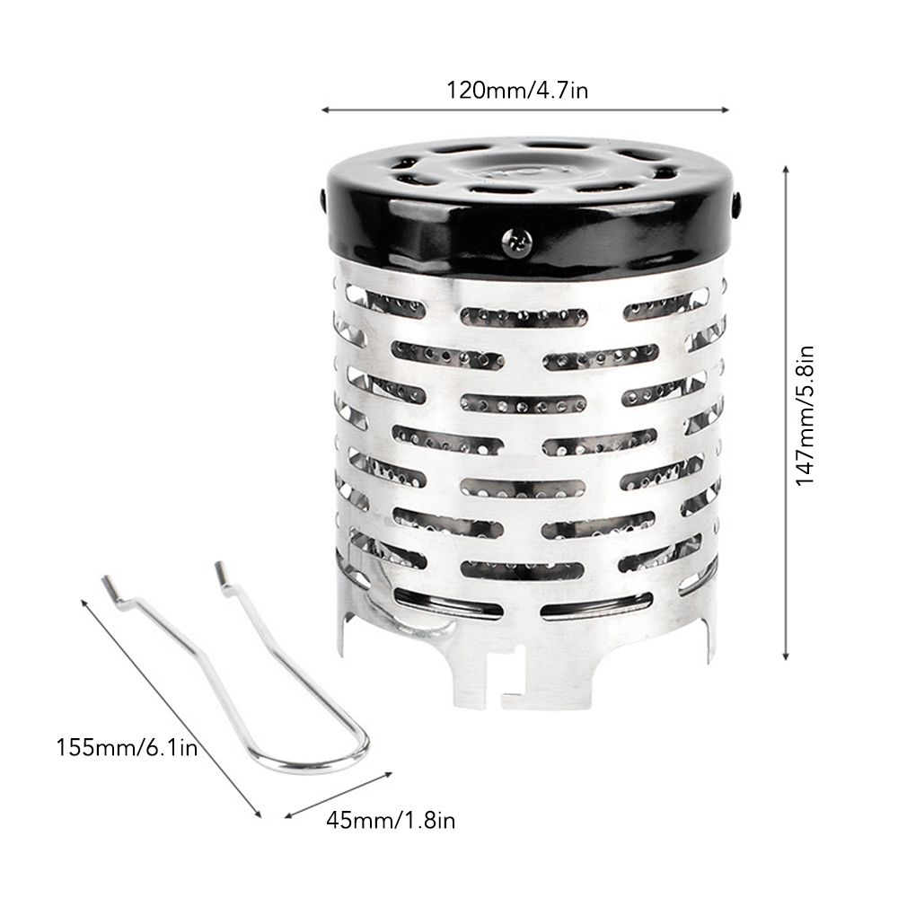 Outdoor Camping Mini Heater Portable Stainless Steel Tent