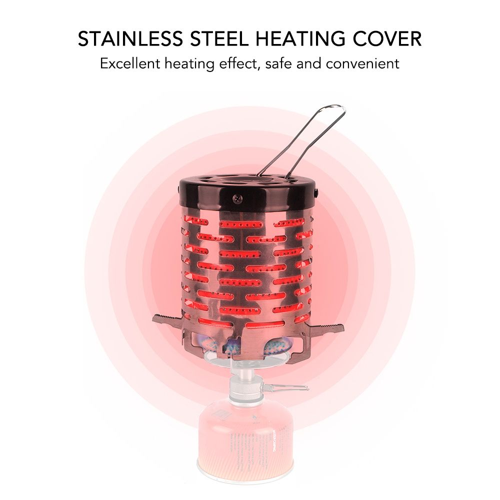 Outdoor Camping Mini Heater Portable Stainless Steel Tent