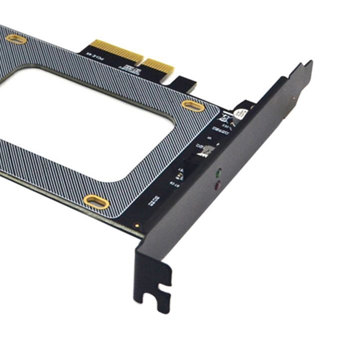 3pcs -E Riser 4X To U.2 SFF-8639 Expansion Card Adapter For PC