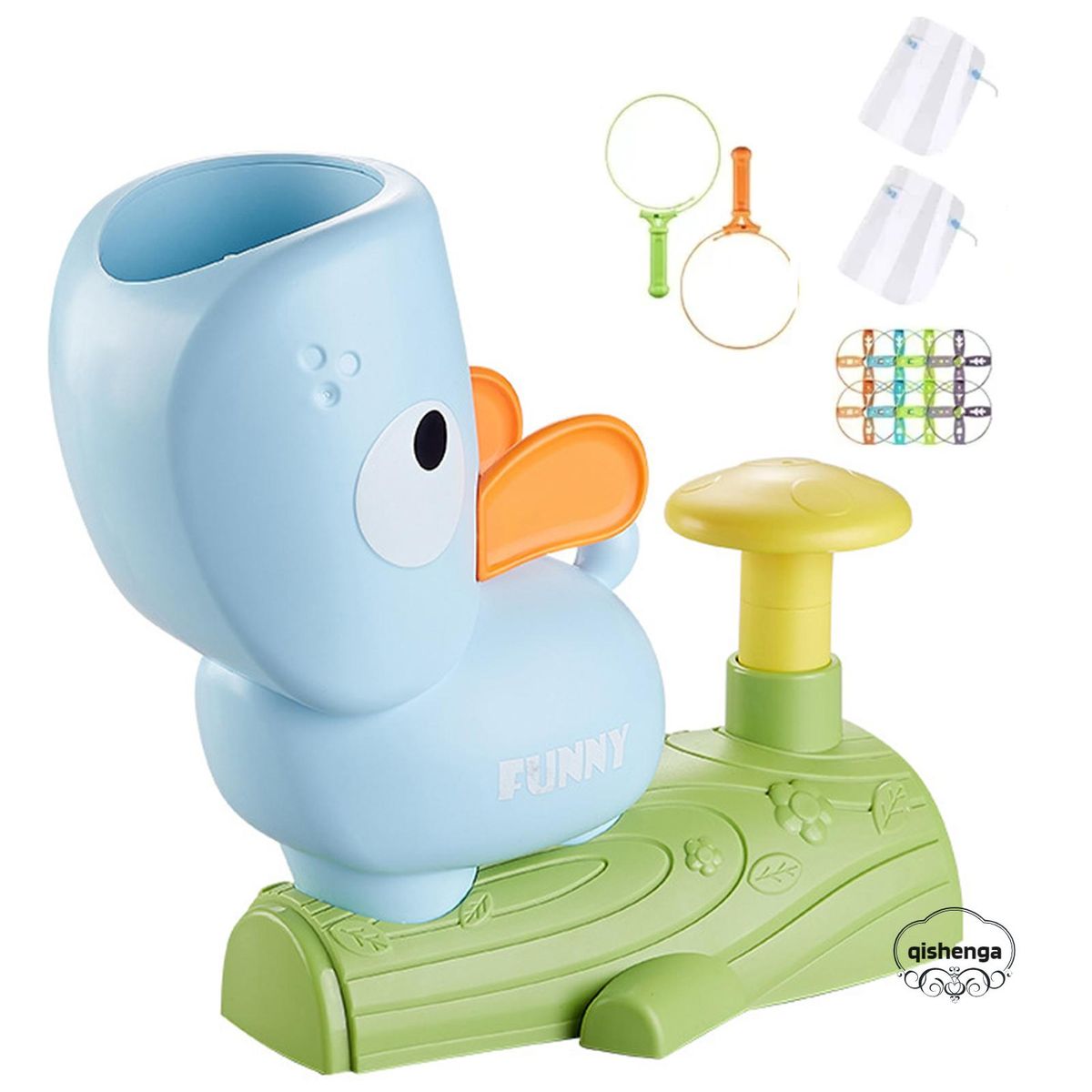 Flying Discs Launcher Toy For Kids Air-Rocket Launcher Toy