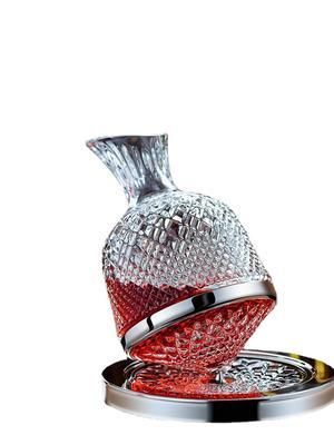 Crystal Luxury High End Rotating Red Wine Wine Decanter Household Tumbler Gyro Lanxu Fast