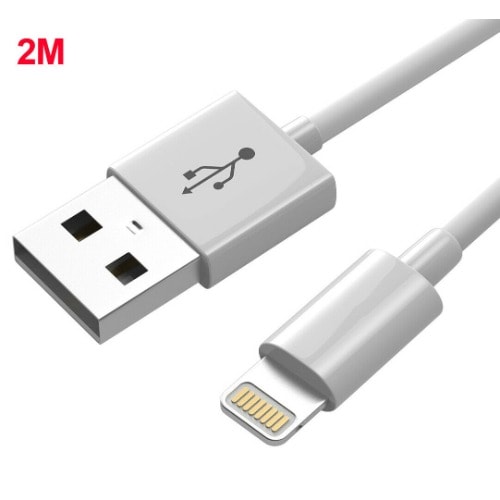 2m/6ft Fast Charging Cable For iPhone 11/11pro/11max/ X/xs/xr/xs Max/8/7/6/5s/se - 1 Piece