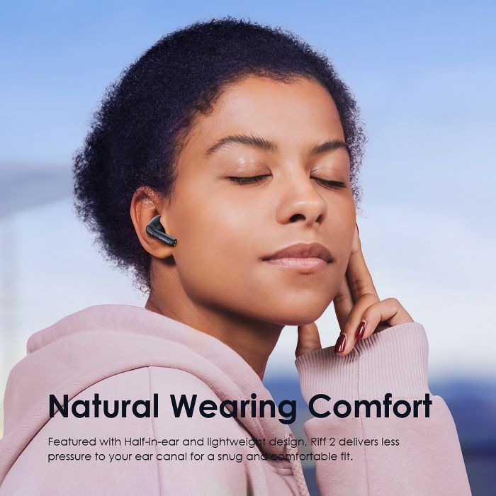 Riff 2 4-mic ENC Clear In Calls 30-hour Playtime App Earbuds