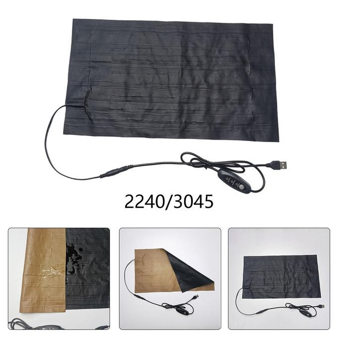 Three-Speed Adjustable Pet Heating Pad Timing Heated Mat Blanket For