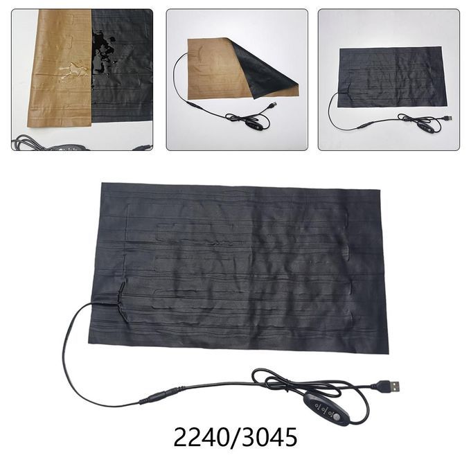 Three-Speed Adjustable Pet Heating Pad Timing Heated Mat Blanket For