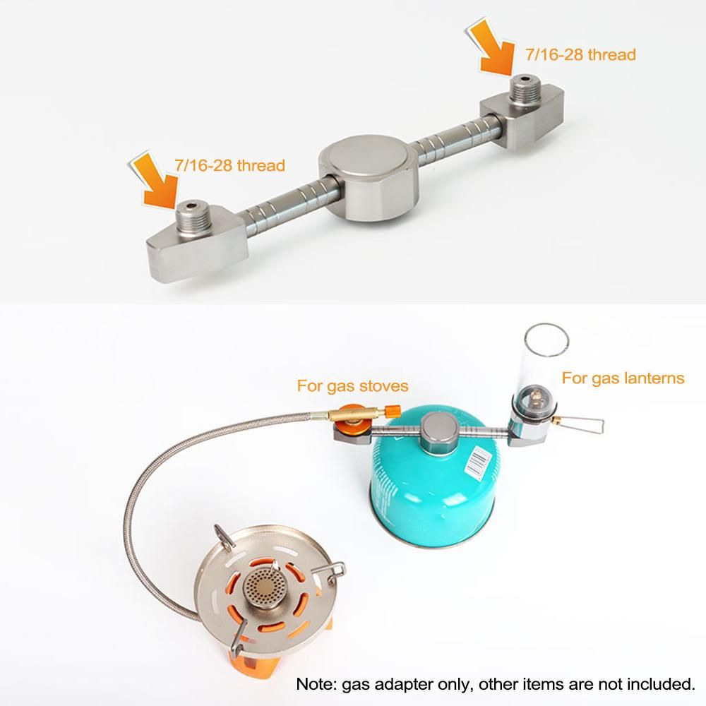 Camping Gas Tank Connector Lightweight Outdoor Gas Tank Adapter Accessories