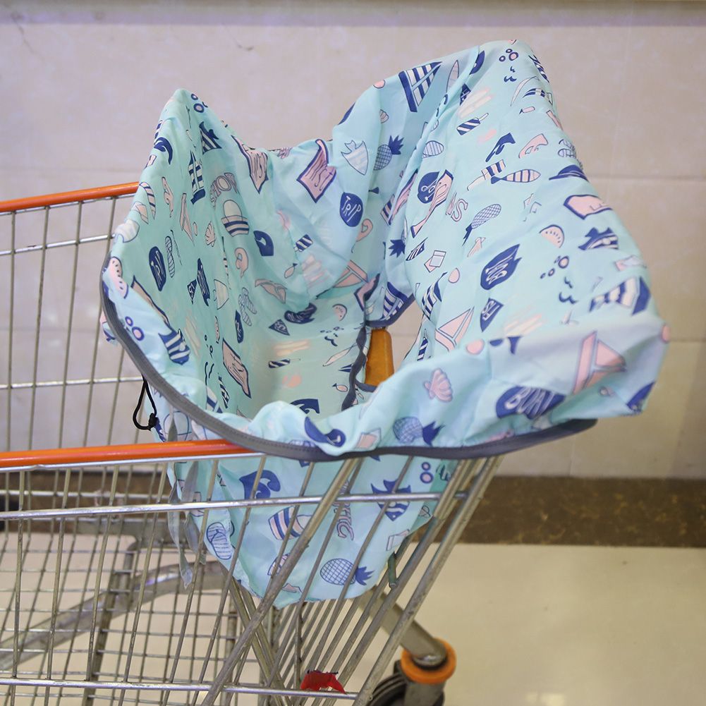 Portable Shopping Cart Chair Package Cover Trolley Soft Pad