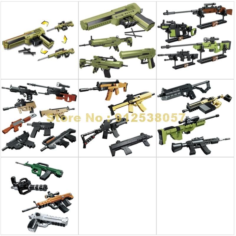 Military Gun N-in1 Automatic Submachine