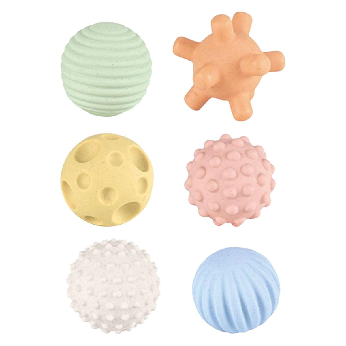 6x Sensory Toy Balls Touch Hand Ball Grasp Toy For Game