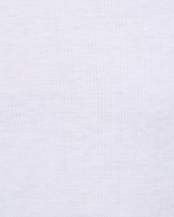 3-in-1 Pack Men's Ribbed Sleeveless Vest - White