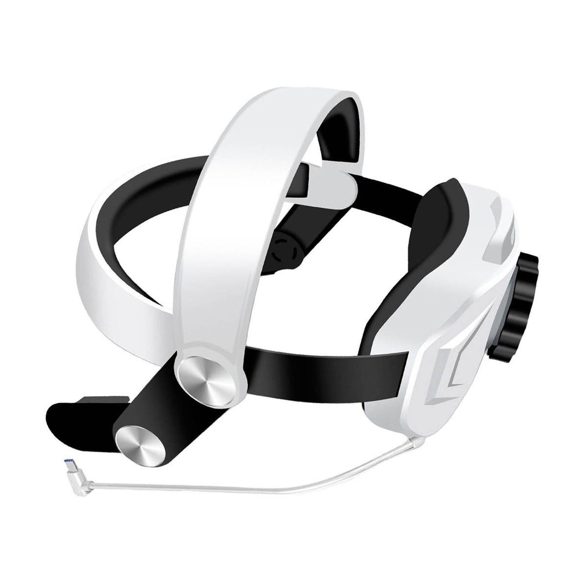 VR Head Strap With Battery Adjustable Balance Weight Head Band For