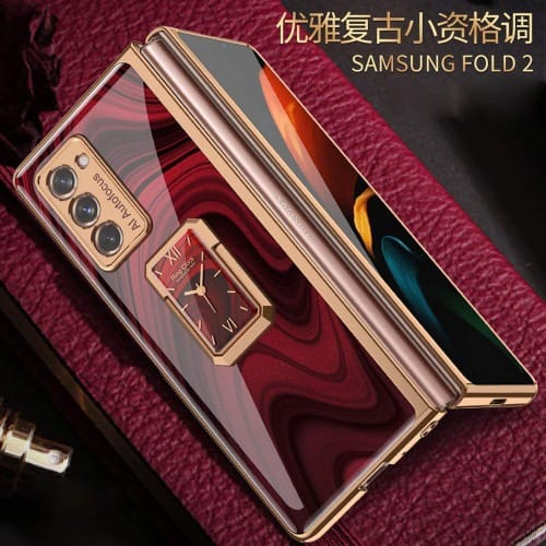 Samsung Galaxy Z Fold 2 5g Case With Ring Holder