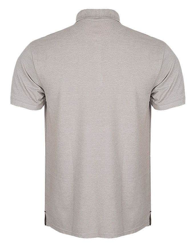 POLO T-Shirt Courage Flock Design - Grey
