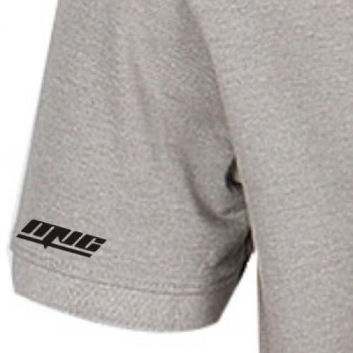 POLO T-Shirt Courage Flock Design - Grey