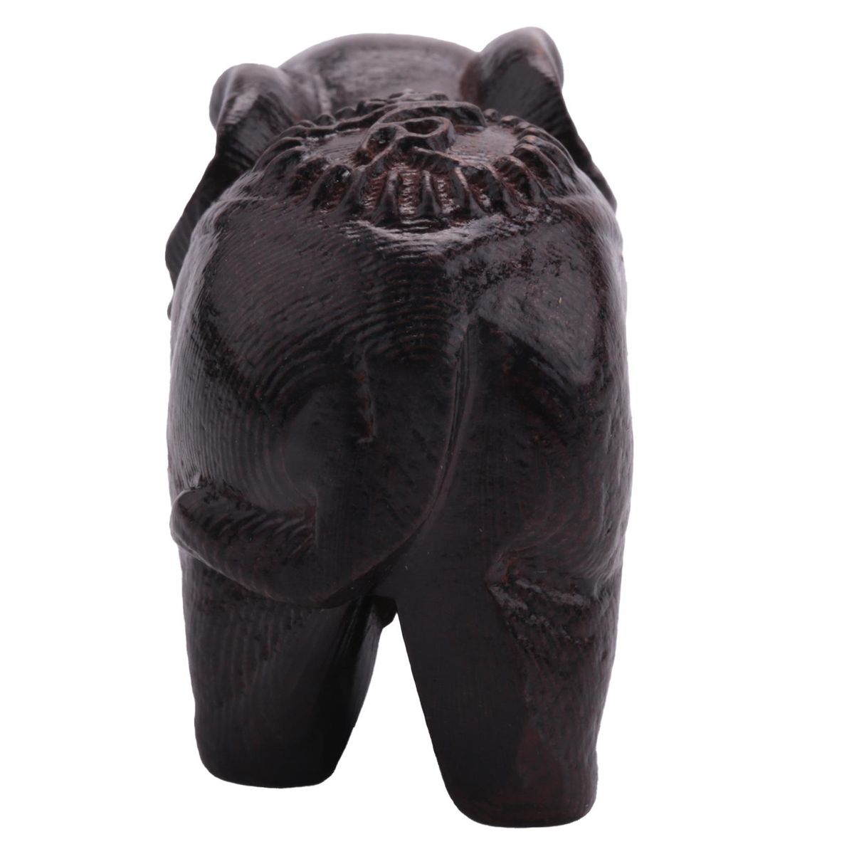 Ebony Elephant Ornaments Solid Wood Carving Furniture Porch