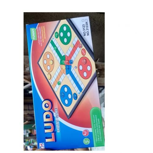 Ludo Magnetic Board Game (Big Size) With Free Dice