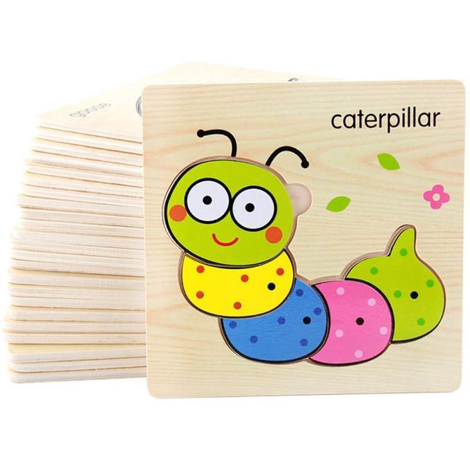 Creative Cartoon Ant Bee Animal 3D Jigsaw Puzzles Board-