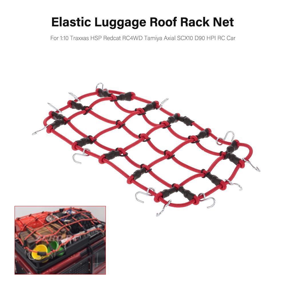1:10 RC Rock Crawler Elastic Luggage Roof Rack Net For Traxxas HSP Redcat RC4WD Tamiya Axial SCX10 D90 HPI RC Car