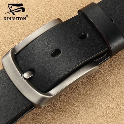 Dinisiton Men's Leather Belt Belts For Mens High Quality