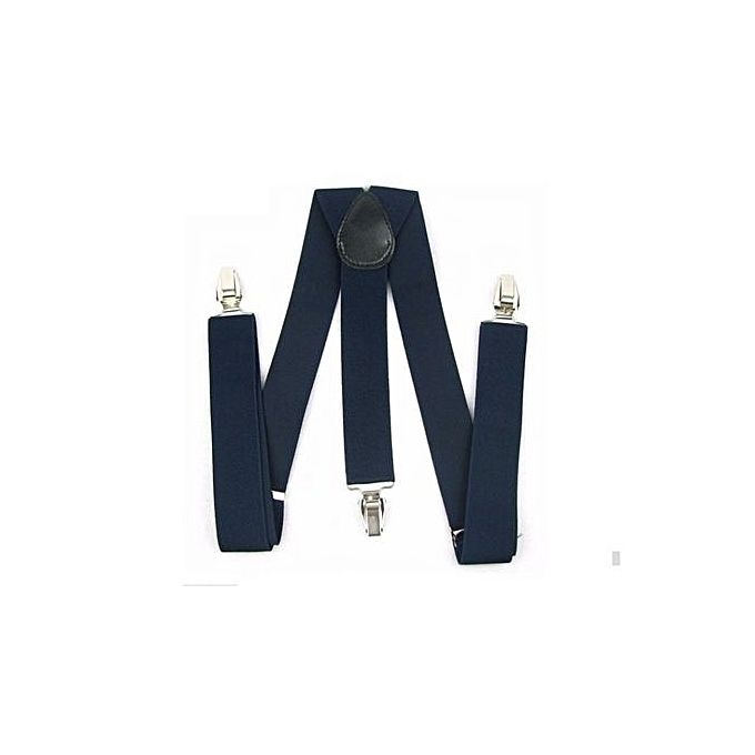 Suspender For Men Navy Blue