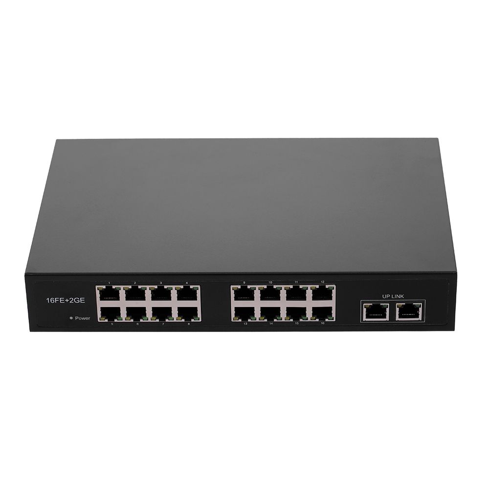 ZWD-16+2BZQN 16FE + 2GE POE Switch With 16 POE Ports 2