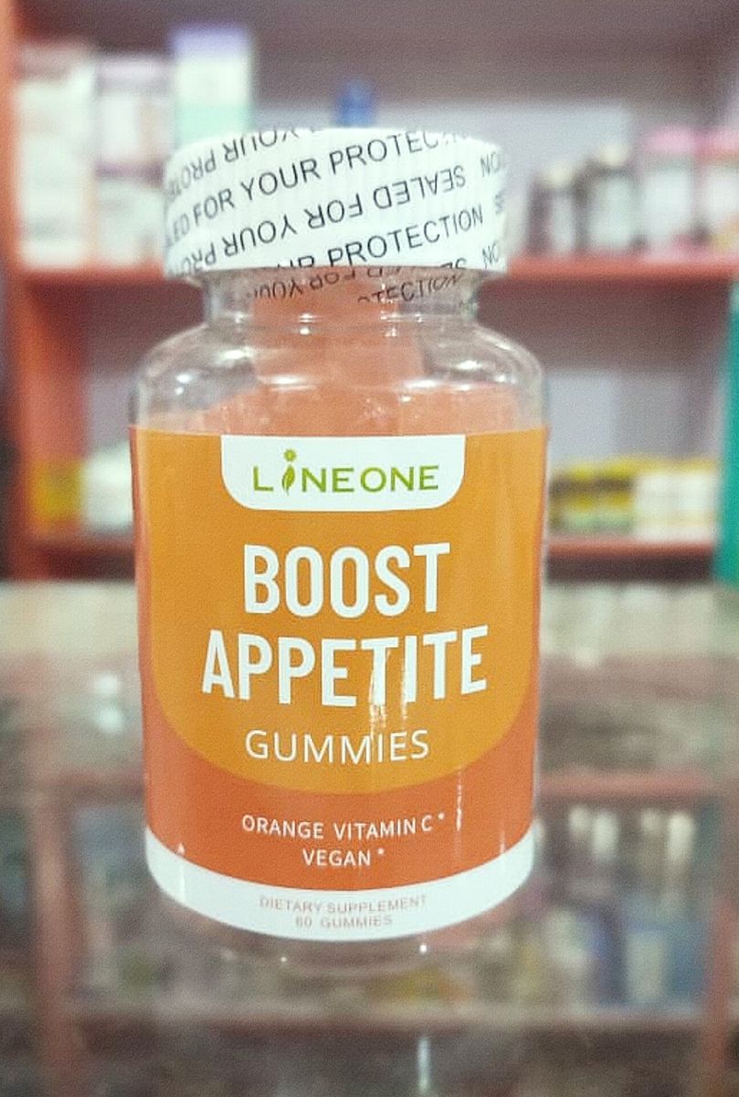 Boost Appetite Chewable Gummies - Non Drowsy Appetite Stimulant & Weight Gainer With Vitamin C