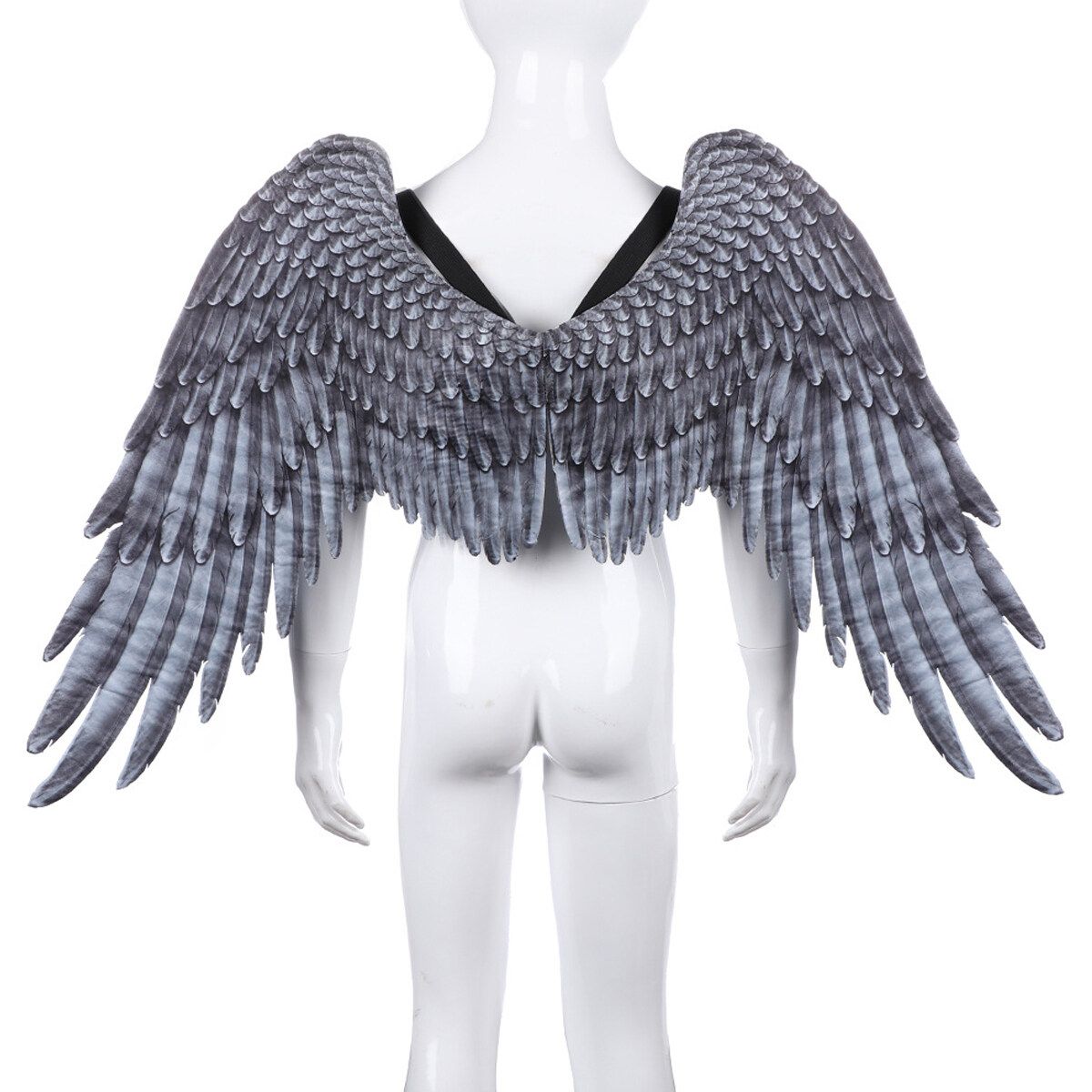 Angel Demon Wings Halloween Mardi Gras Cosplay Pretend Play Dress Up Costume For Men Women Child Child Type