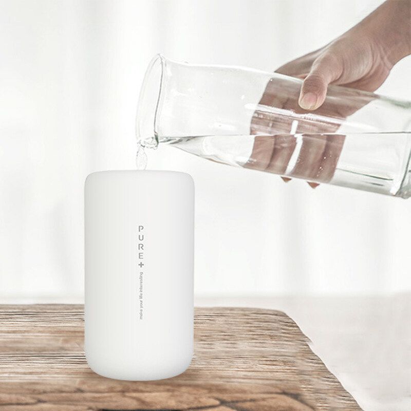 USB 14oz/400ml Large Capacity Mist/ Nightlight 2 Modes Air Humidifier Aroma Diffuser Auto Shut-Off &13-Hour Continuous Diffusing Function