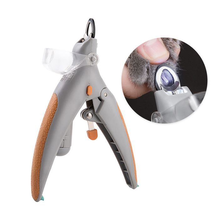 Illuminated Cat Pet Nail Clippers Cat Claw Trimmer Cat Nail