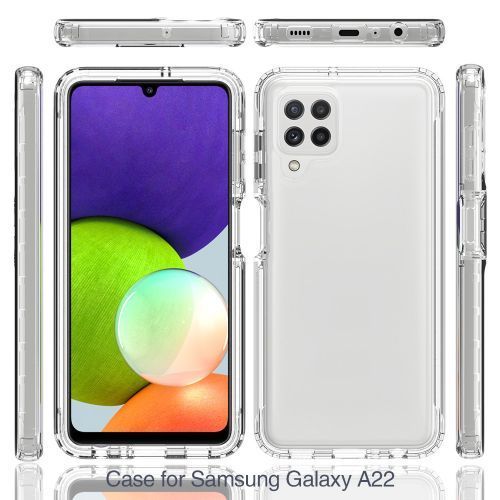 Galaxy A12 Phone Case Transparent Full Body Cover
