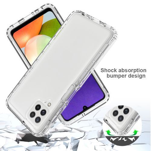 Galaxy A12 Phone Case Transparent Full Body Cover
