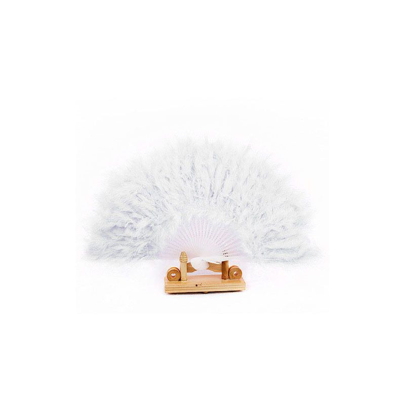 Hand Fan Dance Feather For Fan 1PCNice Folding Wedding Feather Goose Props L0730