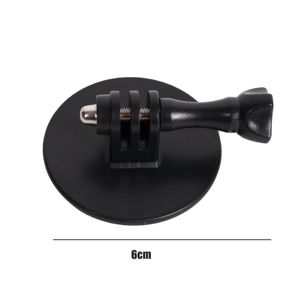 1 Set Kayaking Camera Dock Good Toughness Kayaking Camera Base Black