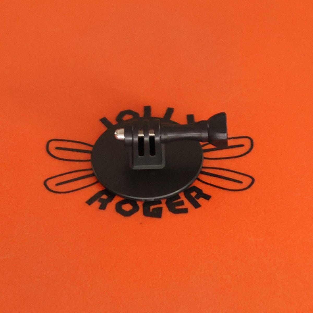 1 Set Kayaking Camera Dock Good Toughness Kayaking Camera Base Black