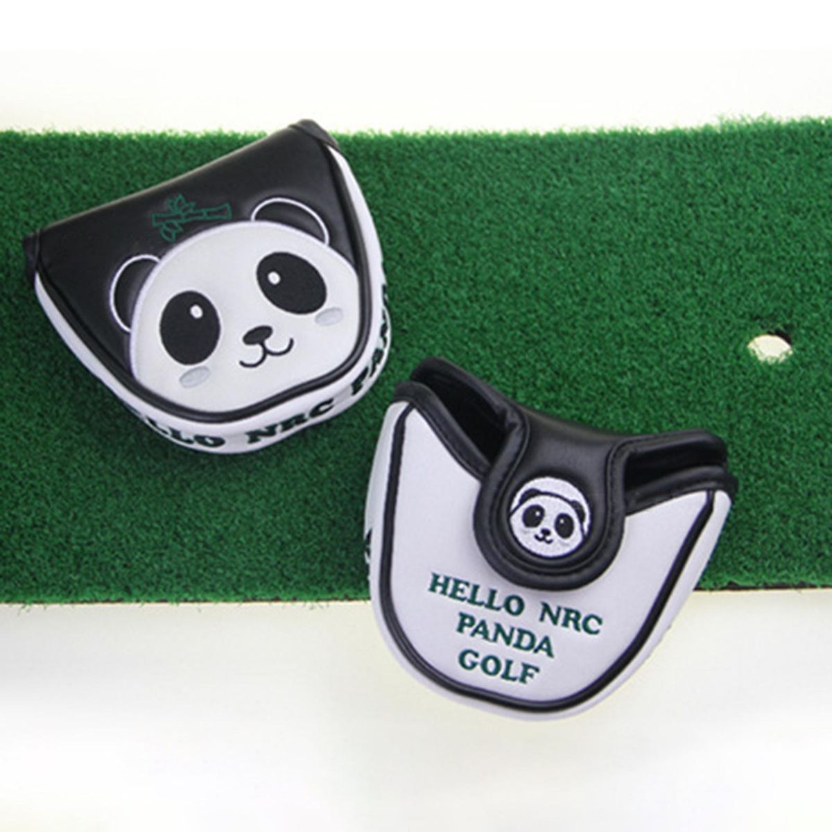 Golf Driver Cover Cute Mallet Putter Headcover Round