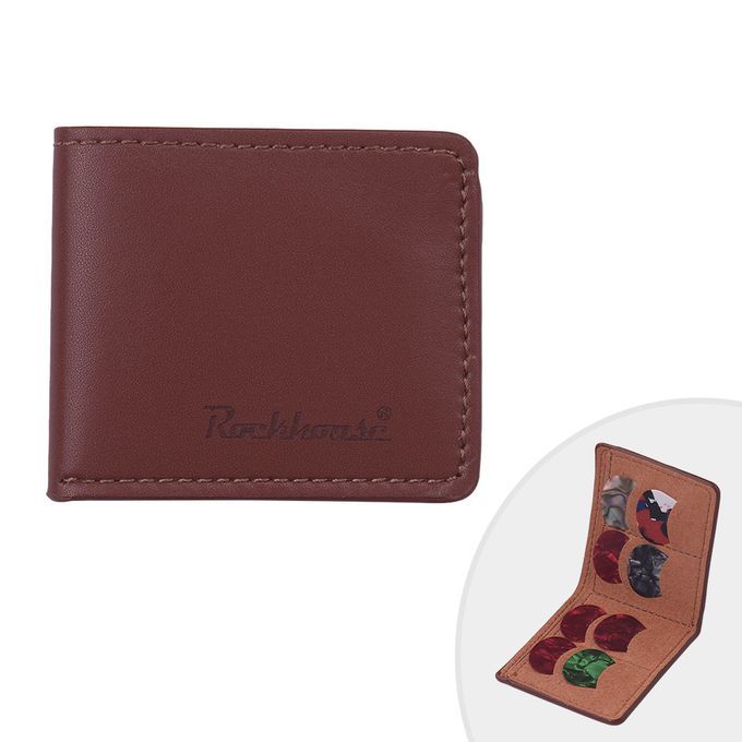 Wallet Style Guitar Picks Holder Case Bag 8pcs Picks