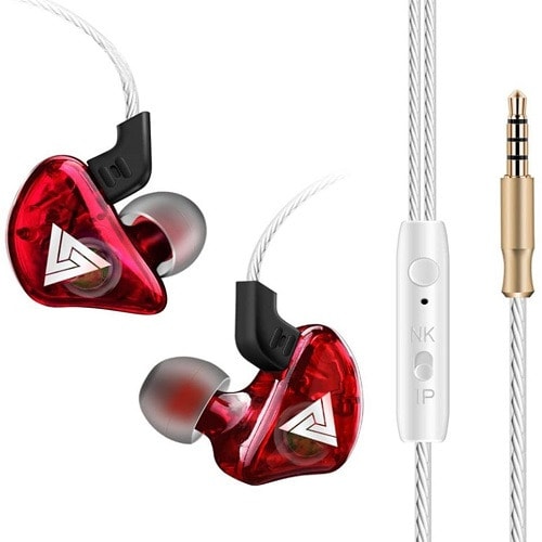 QKZ In-ear Stereo Hifi Earphone With Microphone
