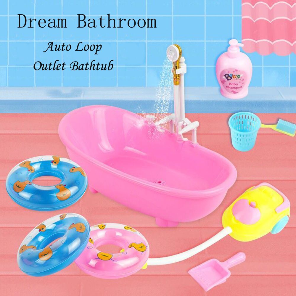 Children Play House For Barbie Doll Accessories Miniature