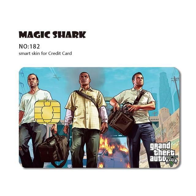 Magic Shark Joker Tiger Gta5 Cartoon Game Cool Pvc Stereo