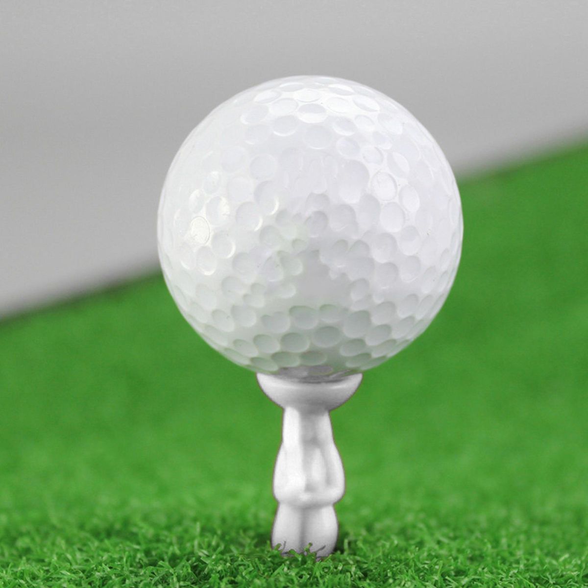 10Pcs Golf Training Tees Golf Ball Tees Beauty Spikes White