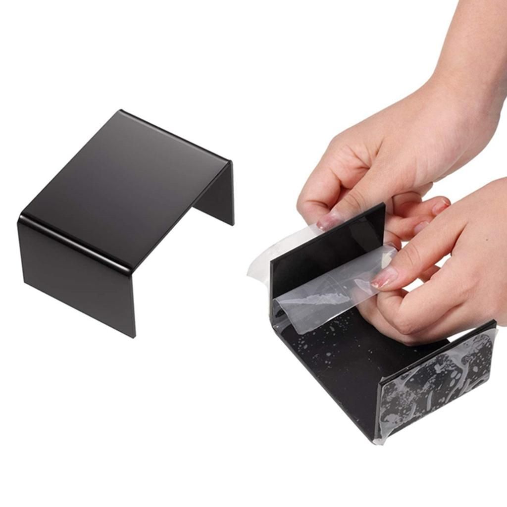 1 Set Acrylic Risers Display For Figures, Black Cake Stands For Candy