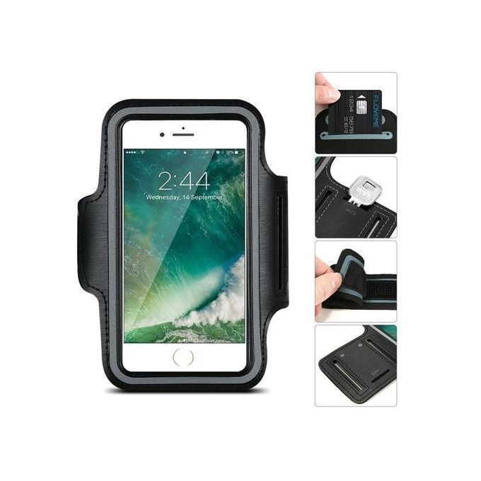 6.3 Inch Mobile Phone Arm With Protective Cover Black