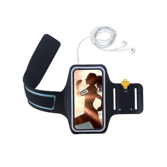 6.3 Inch Mobile Phone Arm With Protective Cover Black