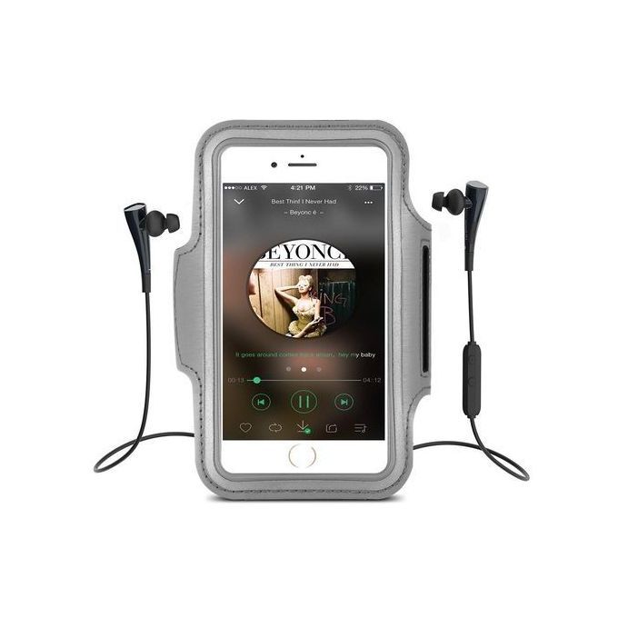 6.3 Inch Mobile Phone Arm With Protective Cover Black