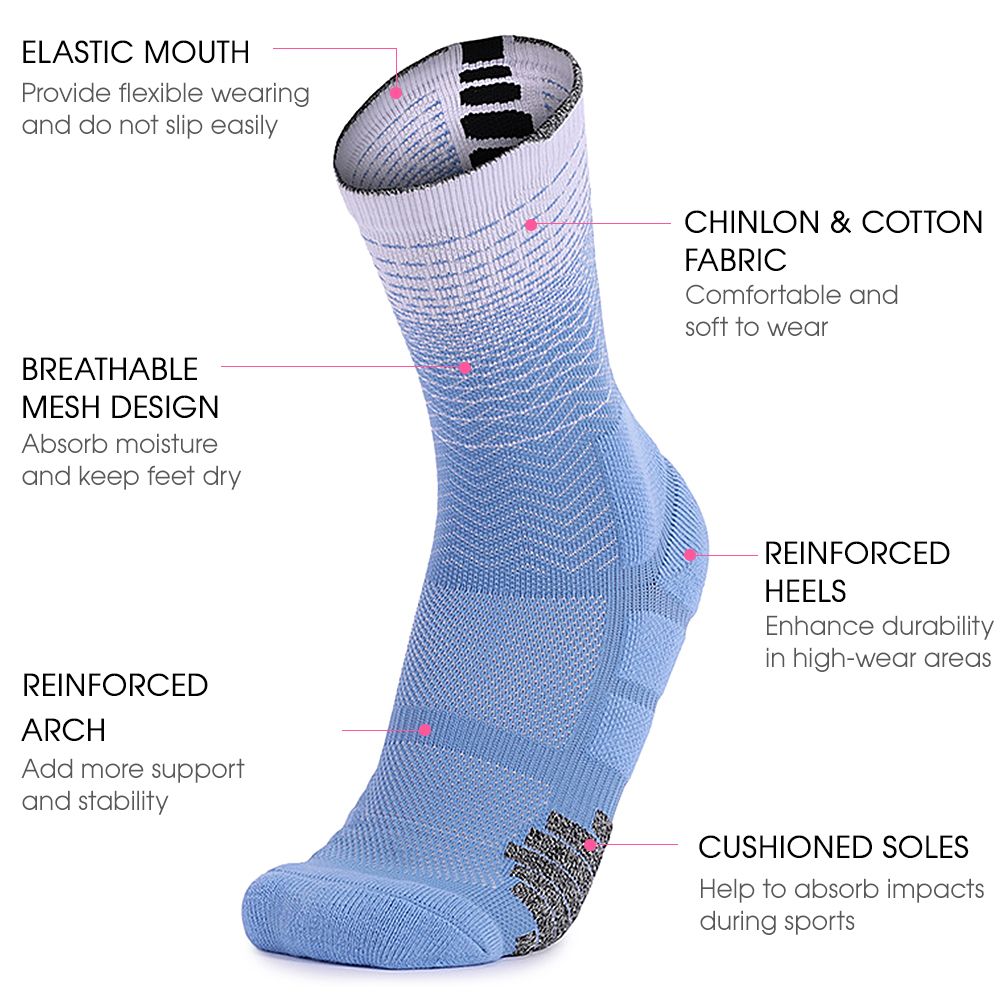 Basketball Socks Men Women Breathable Football Socks Sports