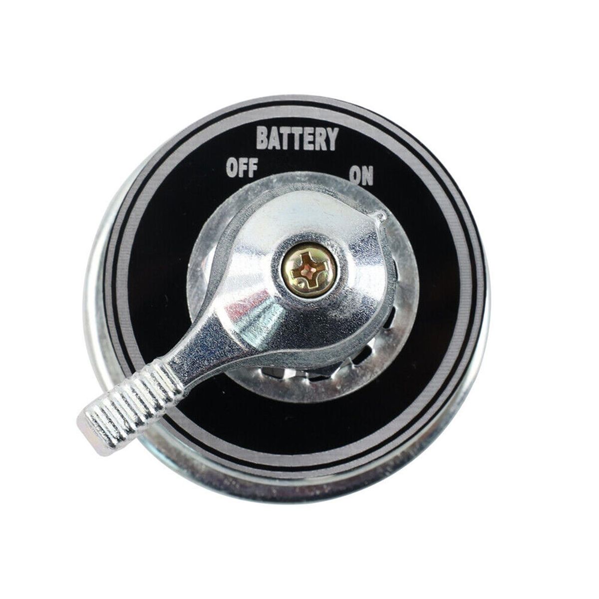 200A 12V-24V Master Battery Disconnect Switch Battery Power Cut Off Switch for Car Vehicle Truck Boat (Aluminium Housing, On/Off)