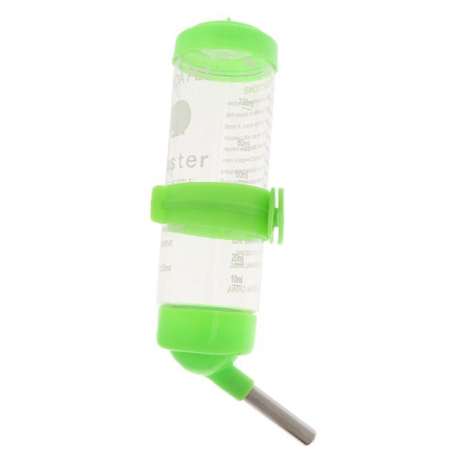125ml Little Pet Drinking Water Bottle Rat Hamster Rabbit Green